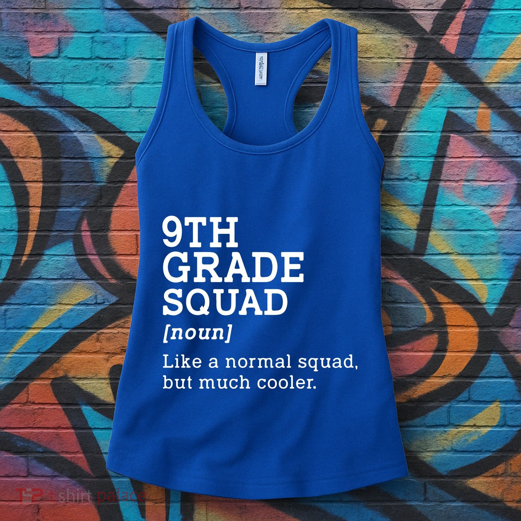 9th Ninth Grade Squad Student Teacher Back To School Gift Women's Tank Top