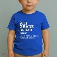 9th Ninth Grade Squad Student Teacher Back To School Gift Toddler T-Shirt thumb 2