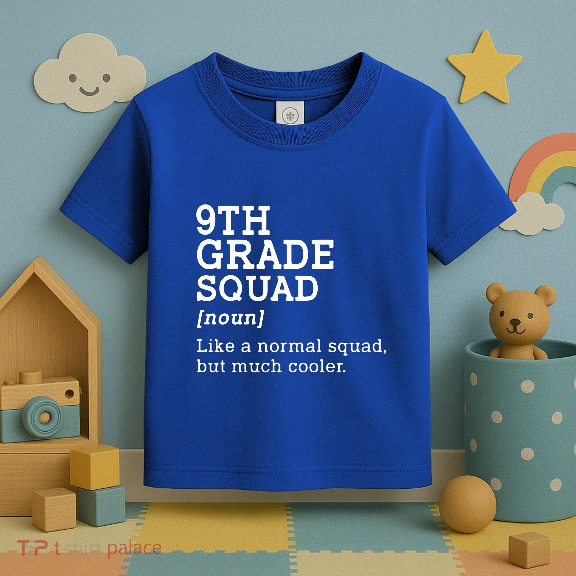 9th Ninth Grade Squad Student Teacher Back To School Gift Toddler T-Shirt