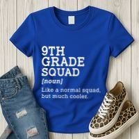 9th Ninth Grade Squad Student Teacher Back To School Gift Women's T-Shirt thumb 3