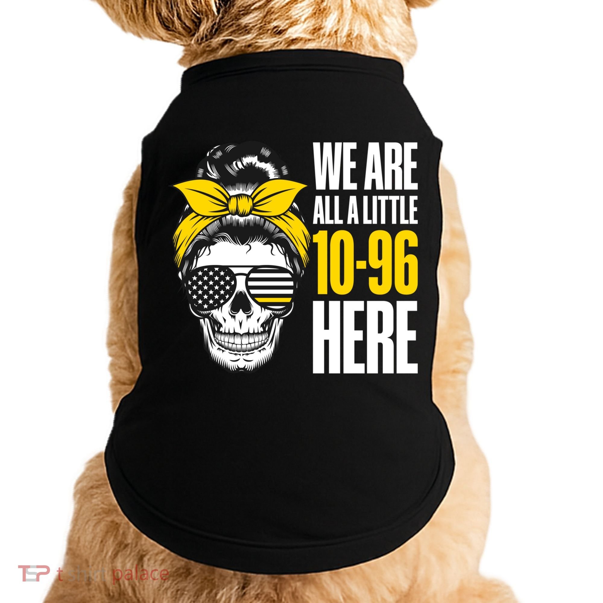 911 Operator Funny 911 Emergency Dispatcher Doggie Tank