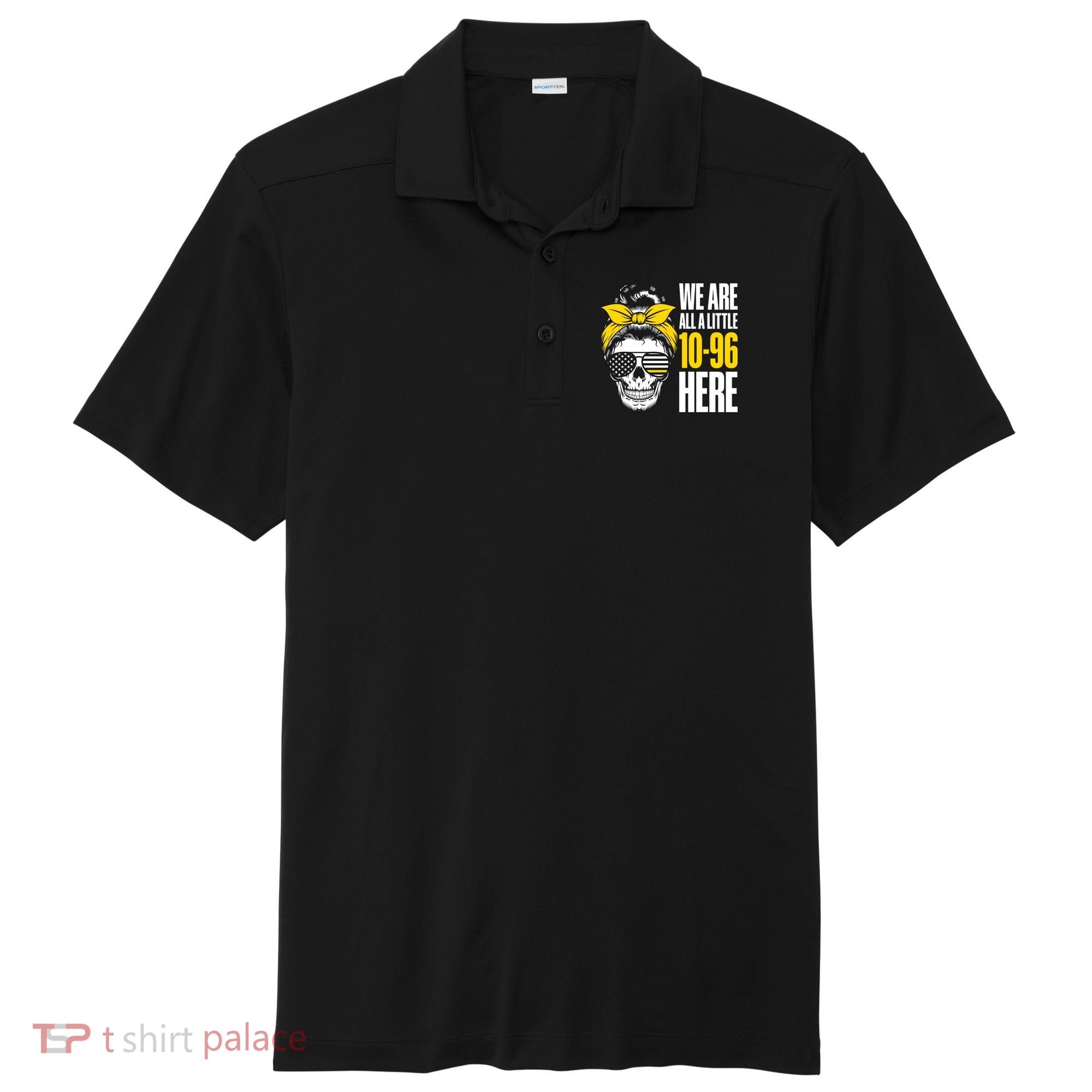 911 Operator Funny 911 Emergency Dispatcher Sport-Tek Posi-UV Pro Polo