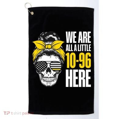 911 Operator Funny 911 Emergency Dispatcher Golf Towel