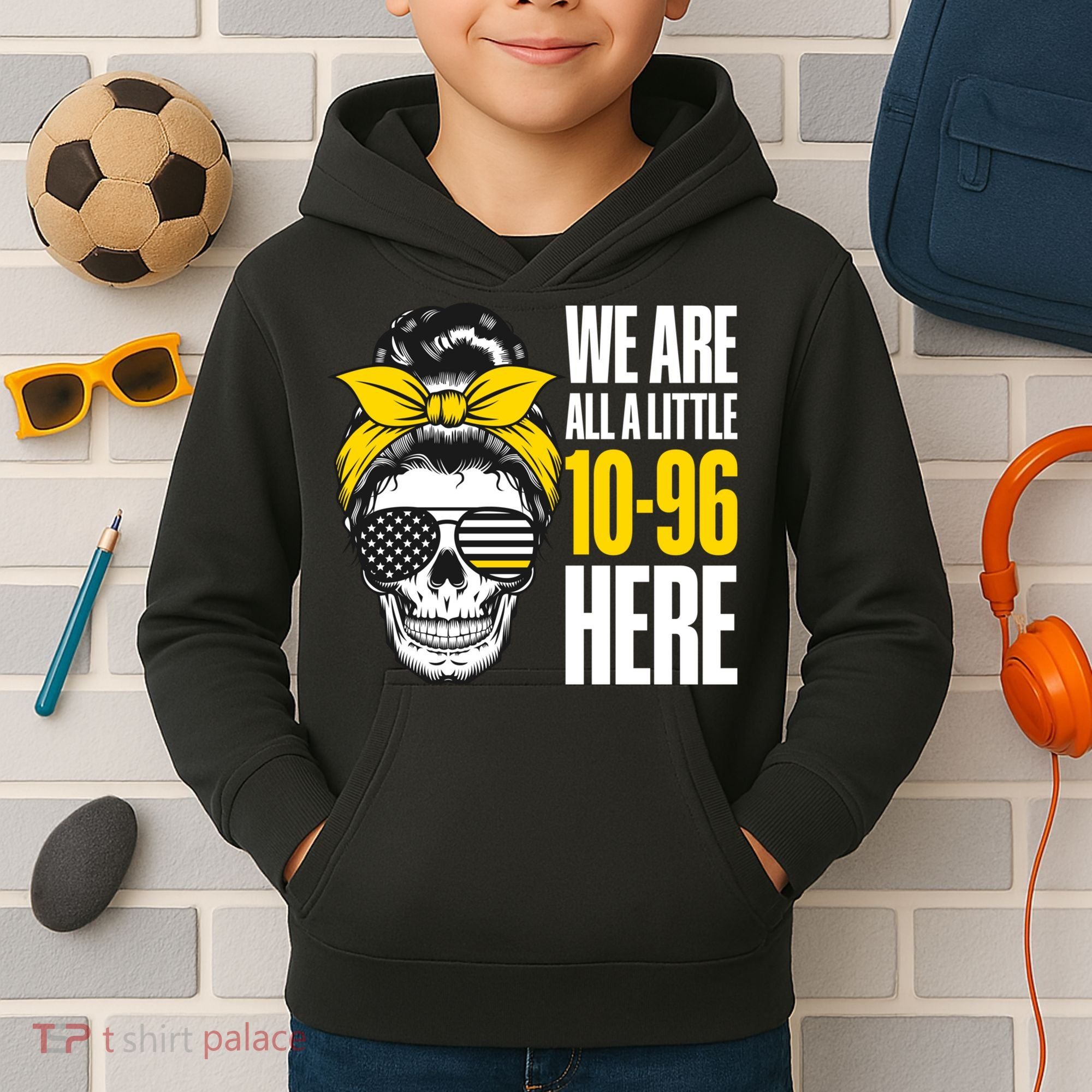 911 Operator Funny 911 Emergency Dispatcher Kids Hoodie