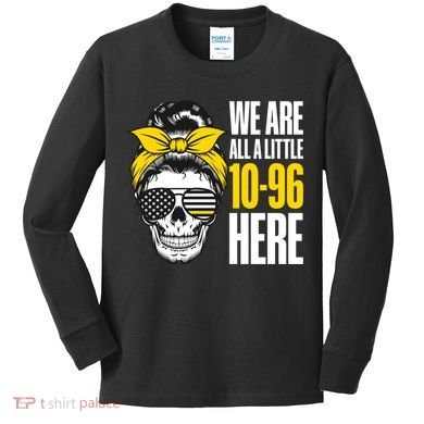 911 Operator Funny 911 Emergency Dispatcher Kids Long Sleeve Shirt