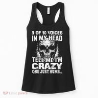 9 Out Of 10 Voices In My Head Tell Me I'm Crazy Women's Tank Top thumb 0