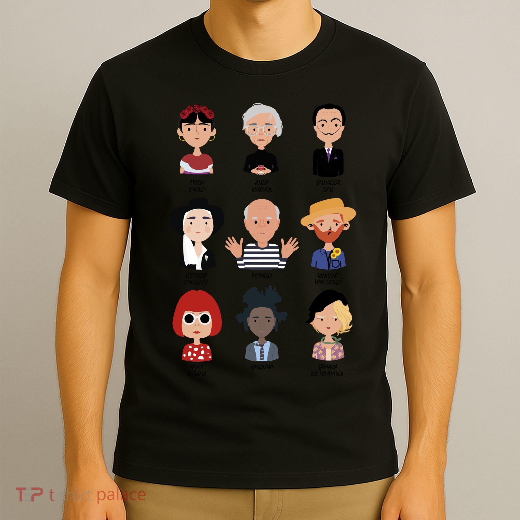 9 Of The Greatest Painters Of All Time T-Shirt