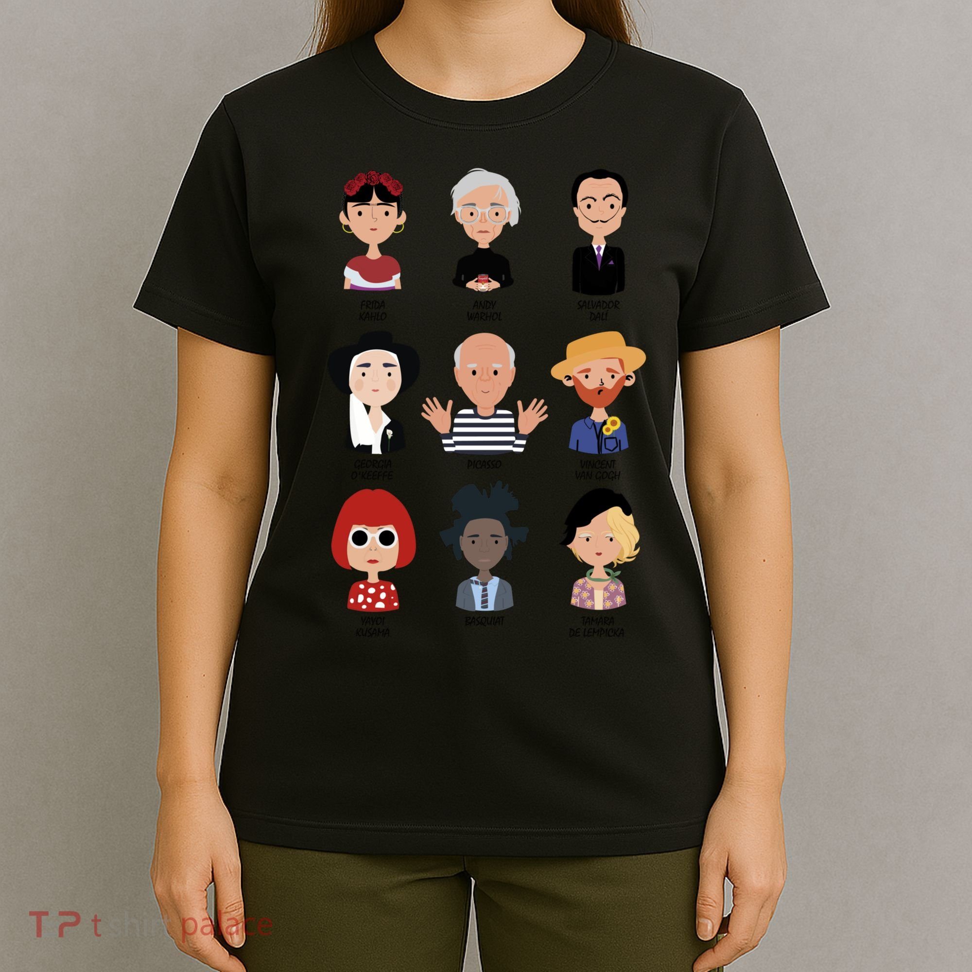 9 Of The Greatest Painters Of All Time T-Shirt