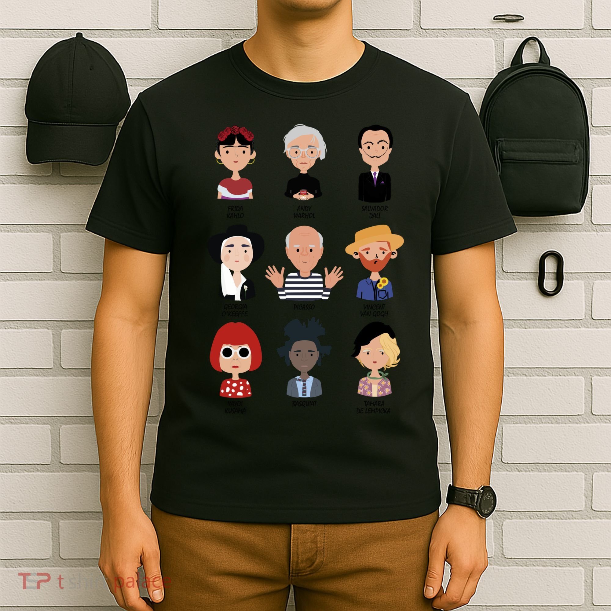 9 Of The Greatest Painters Of All Time T-Shirt