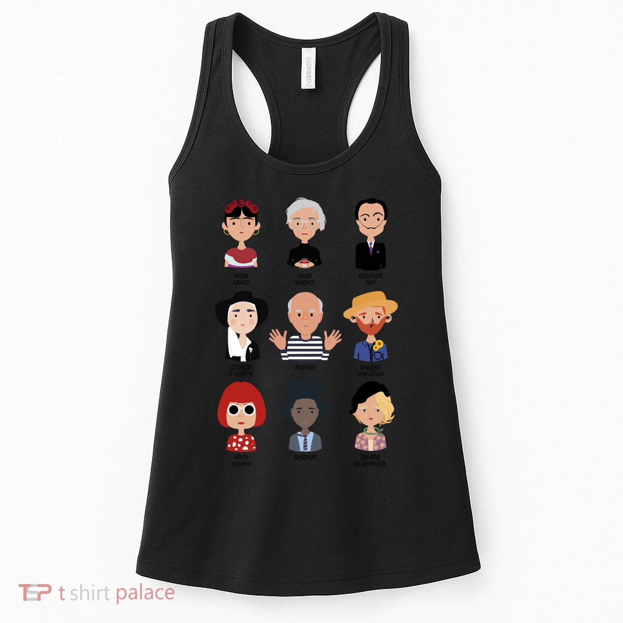 9 Of The Greatest Painters Of All Time Women's Tank Top