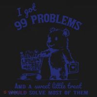 99 Problems And A Sweet Little Treat Would Solve Most Of Them Backpack thumb 2