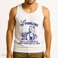 99 Problems And A Sweet Little Treat Would Solve Most Of Them Tank Top thumb 3