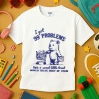 99 Problems And A Sweet Little Treat Would Solve Most Of Them Kids T-Shirt thumb 3