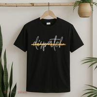 911 Police Dispatcher Thin Gold Line Sheriff Dispatch Life T-Shirt thumb 2