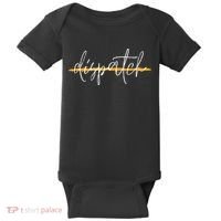 911 Police Dispatcher Thin Gold Line Sheriff Dispatch Life Baby Bodysuit thumb 0