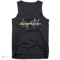 911 Police Dispatcher Thin Gold Line Sheriff Dispatch Life Tank Top thumb 0