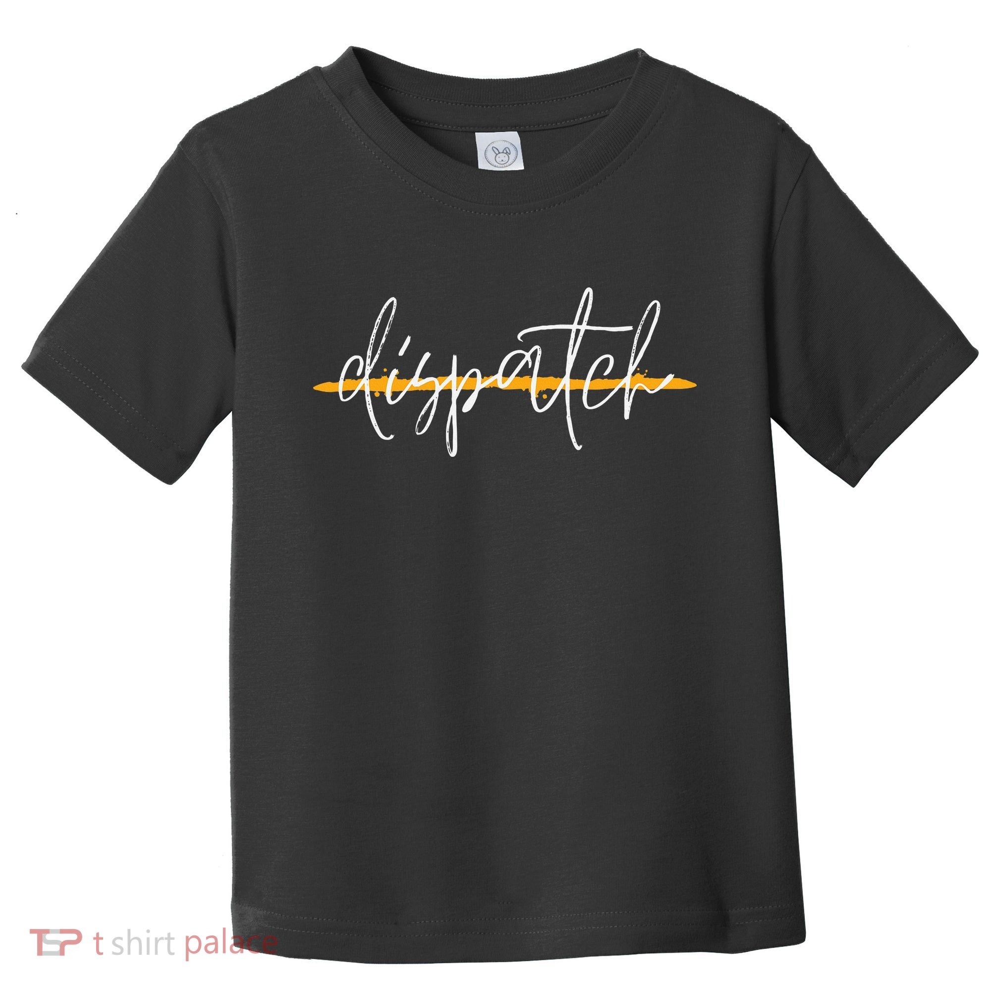 911 Police Dispatcher Thin Gold Line Sheriff Dispatch Life Toddler T-Shirt