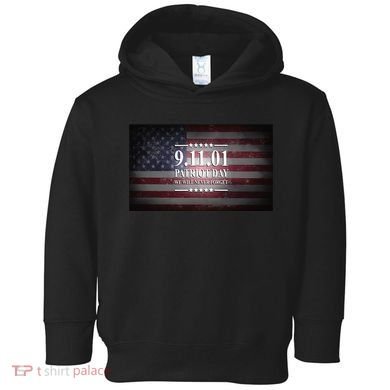 9.11.01 Patriot Day 20th Anniversary Toddler Hoodie