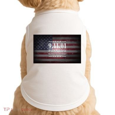 9.11.01 Patriot Day 20th Anniversary Doggie Tank