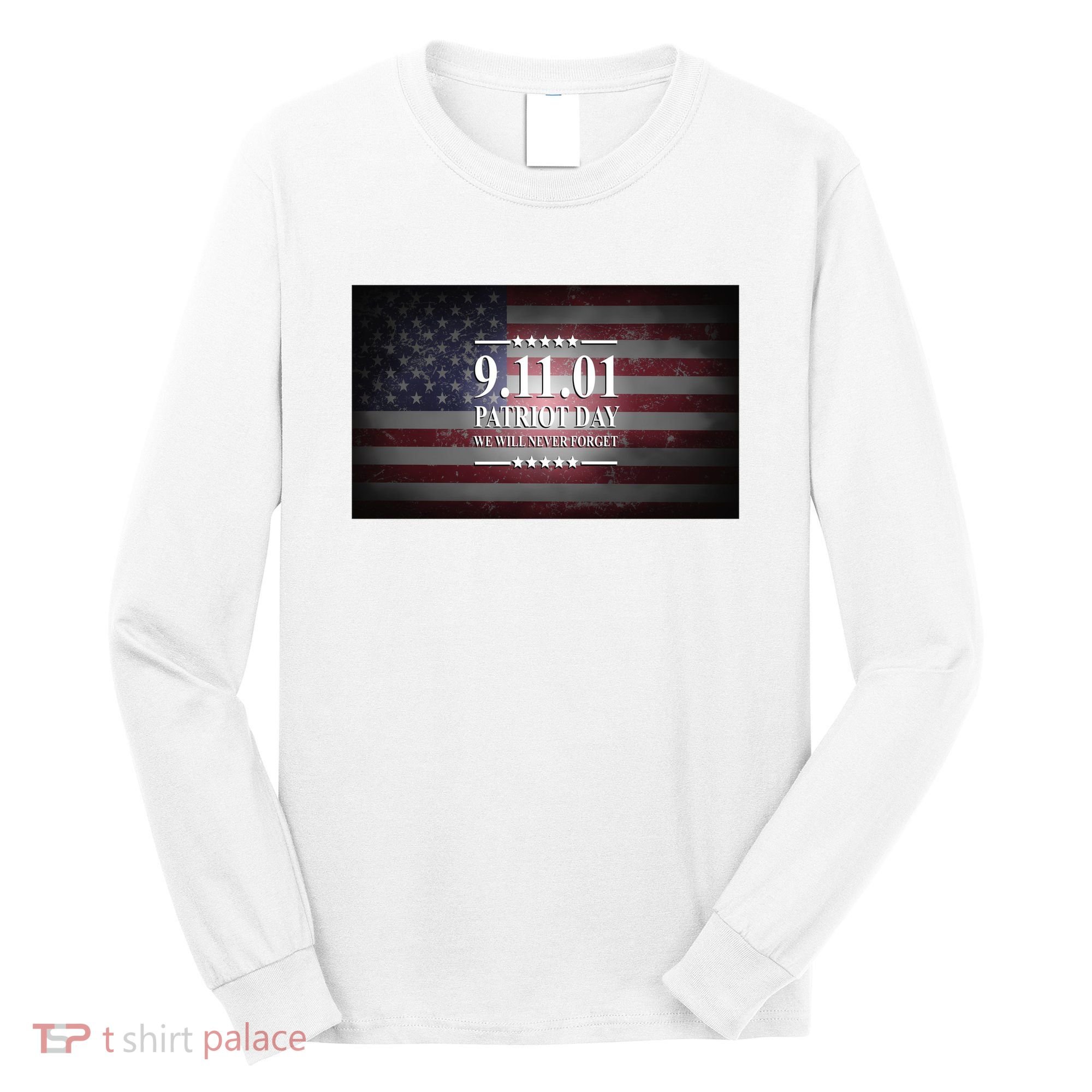 9.11.01 Patriot Day 20th Anniversary Long Sleeve Shirt