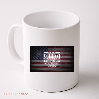 9.11.01 Patriot Day 20th Anniversary Coffee Mug