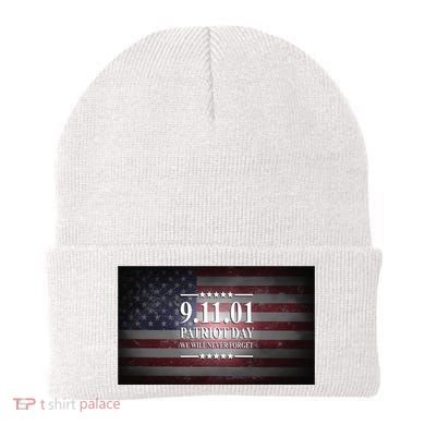 9.11.01 Patriot Day 20th Anniversary Beanie