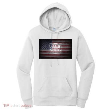 9.11.01 Patriot Day 20th Anniversary Women's Hoodie