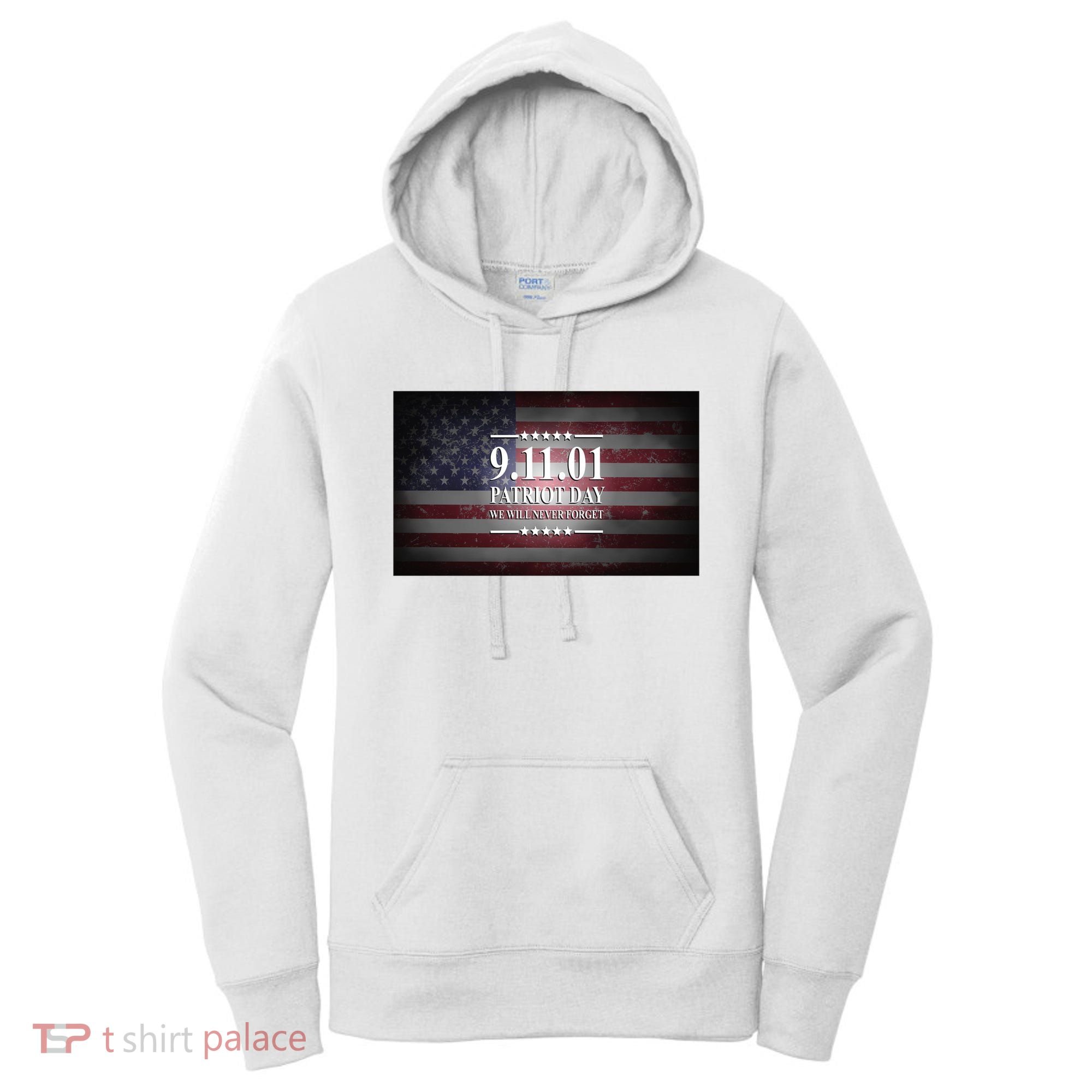 9.11.01 Patriot Day 20th Anniversary Women's Hoodie