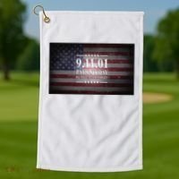 9.11.01 Patriot Day 20th Anniversary Golf Towel thumb 1