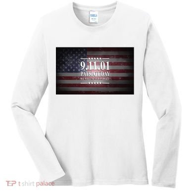 9.11.01 Patriot Day 20th Anniversary Women's Long Sleeve Shirt
