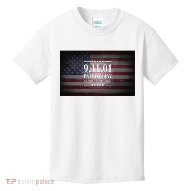 9.11.01 Patriot Day 20th Anniversary Kids T-Shirt