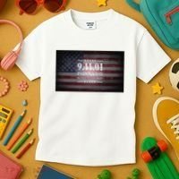 9.11.01 Patriot Day 20th Anniversary Kids T-Shirt thumb 3