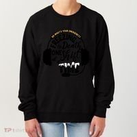 911 Police Dispatcher Gift For Thin Gold Line 1st Responders Gift Women's Sweatshirt thumb 0