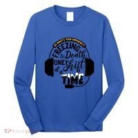 911 Police Dispatcher Gift For Thin Gold Line 1st Responders Gift Long Sleeve Shirt thumb 0