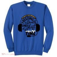 911 Police Dispatcher Gift For Thin Gold Line 1st Responders Gift Sweatshirt thumb 0