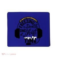 911 Police Dispatcher Gift For Thin Gold Line 1st Responders Gift Mousepad thumb 0