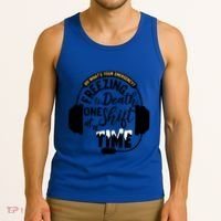 911 Police Dispatcher Gift For Thin Gold Line 1st Responders Gift Tank Top thumb 3