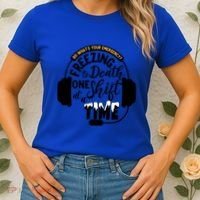 911 Police Dispatcher Gift For Thin Gold Line 1st Responders Gift Women's T-Shirt thumb 2