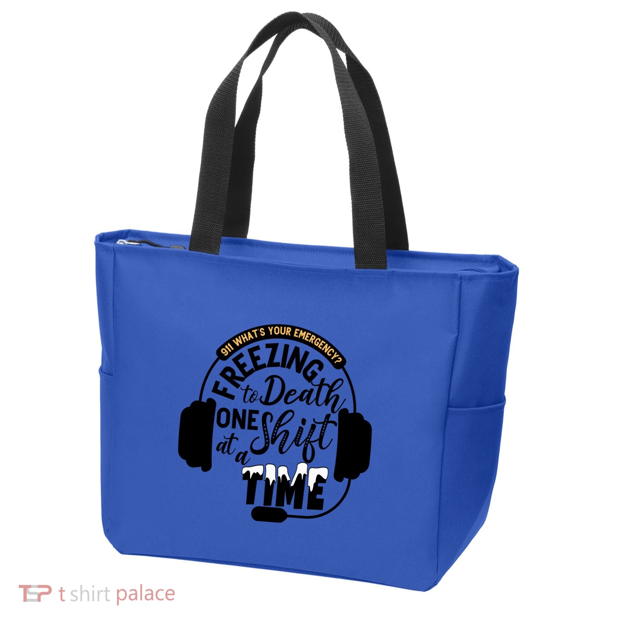 911 Police Dispatcher Gift For Thin Gold Line 1st Responders Gift Tote Bag