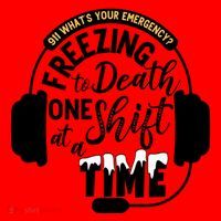 911 Police Dispatcher Gift For Thin Gold Line 1st Responders Gift Santa Hat thumb 1