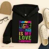 90S R&B Is My Love Language Music Hoodie thumb 4