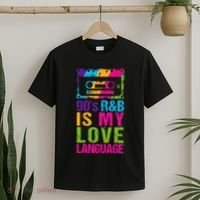 90S R&B Is My Love Language Music T-Shirt thumb 2