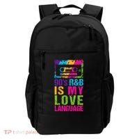 90S R&B Is My Love Language Music Backpack thumb 0