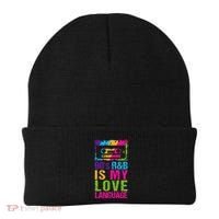 90S R&B Is My Love Language Music Beanie thumb 0