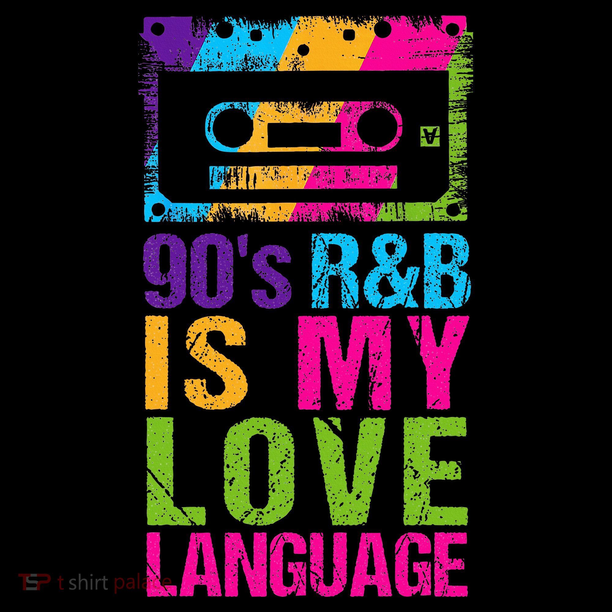 90S R&B Is My Love Language Music Women's Hoodie