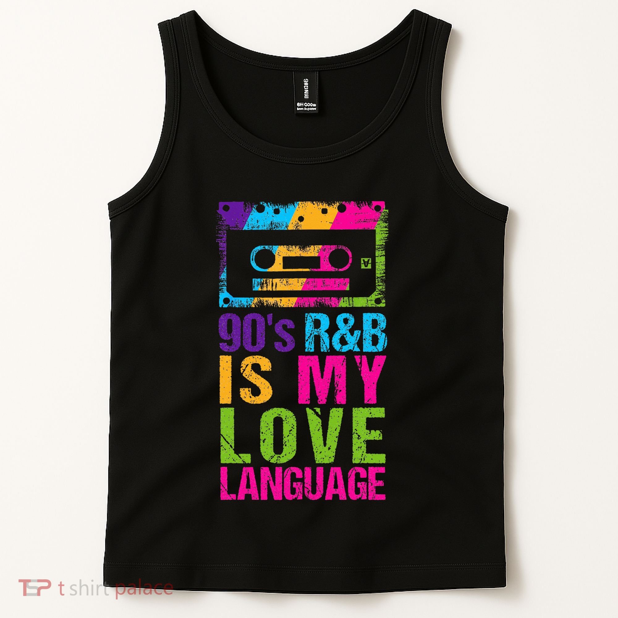 90S R&B Is My Love Language Music Tank Top