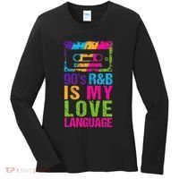 90S R&B Is My Love Language Music Women's Long Sleeve Shirt thumb 0