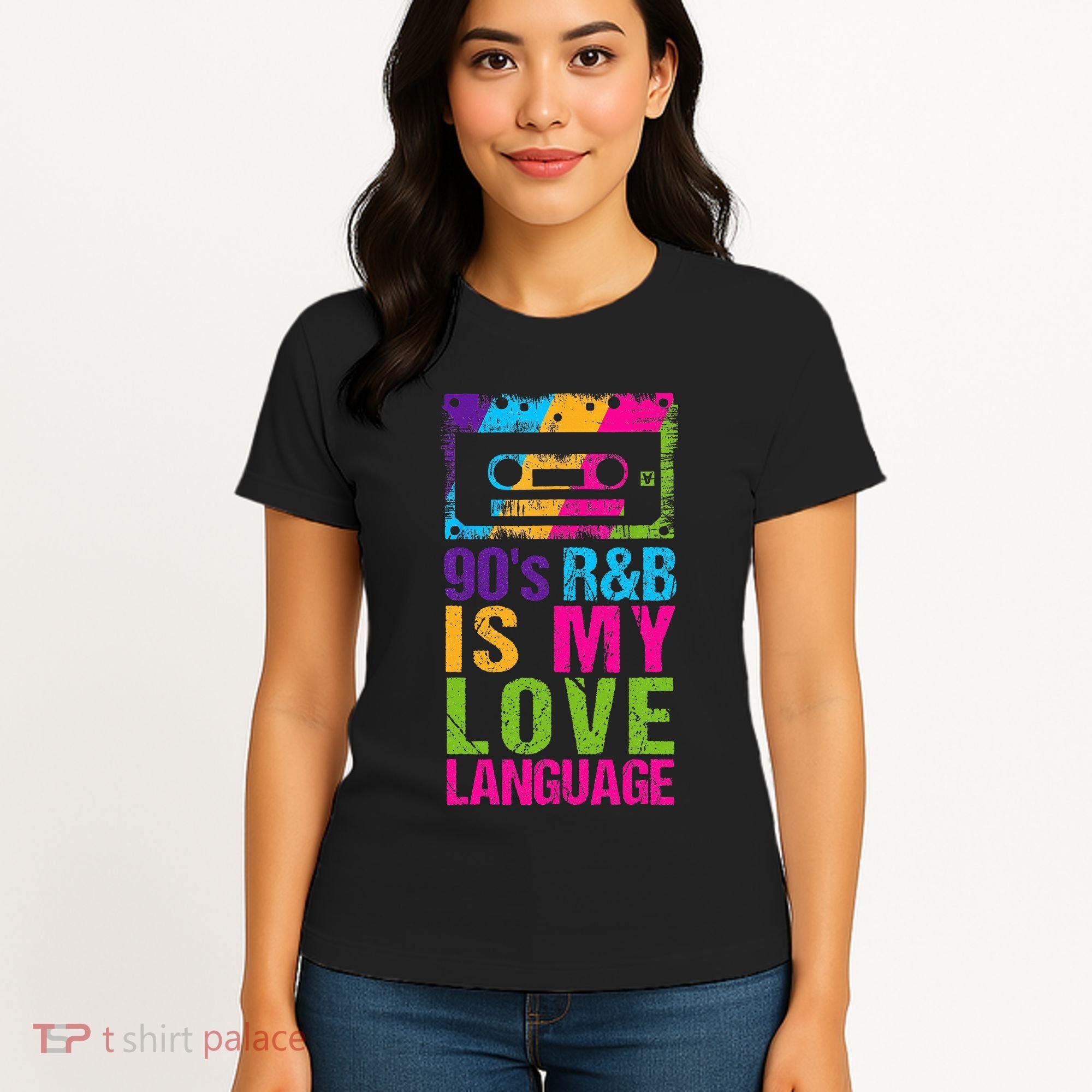 90S R&B Is My Love Language Music Women's T-Shirt