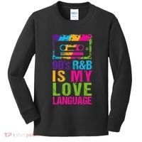90S R&B Is My Love Language Music Kids Long Sleeve Shirt thumb 0