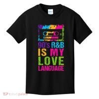 90S R&B Is My Love Language Music Kids T-Shirt thumb 0